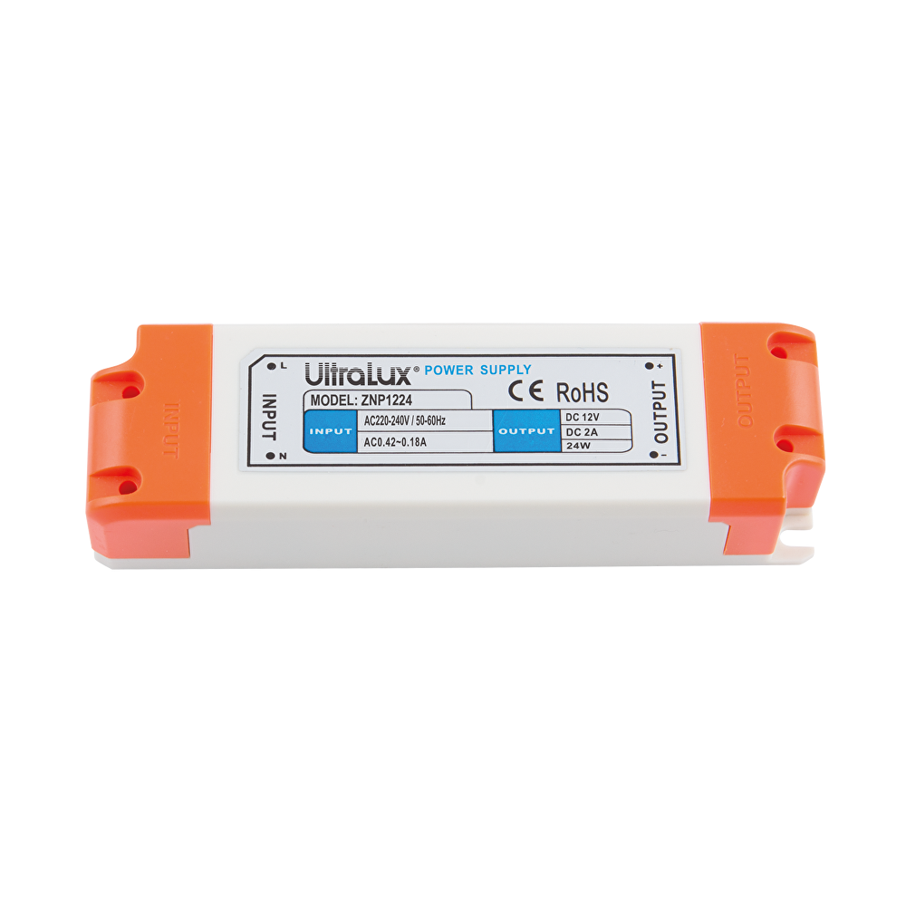 ЗАХРАНВАНЕ ЗА LED ЛЕНТА, 24W, 12 VDC, НЕВОДОУСТОЙЧИВO