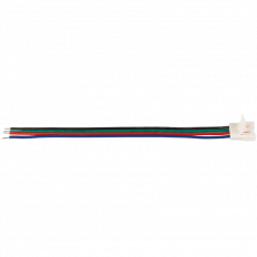 ГЪВКАВ КОНЕКТОР ЗА RGB LED ЛЕНТА 10ММ 5БР. В ПАКЕТ