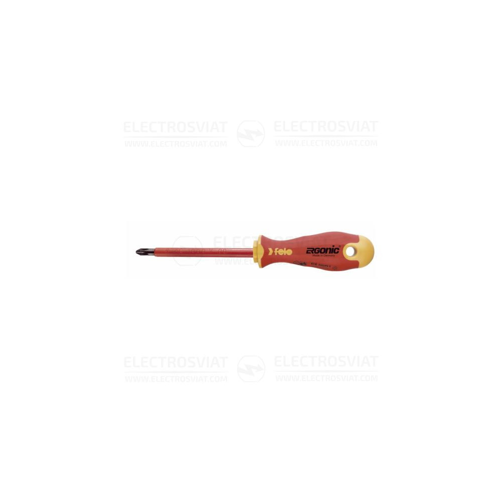ОТВЕРТКА FELO S413 ERGONIC 1000V PH2 X 100