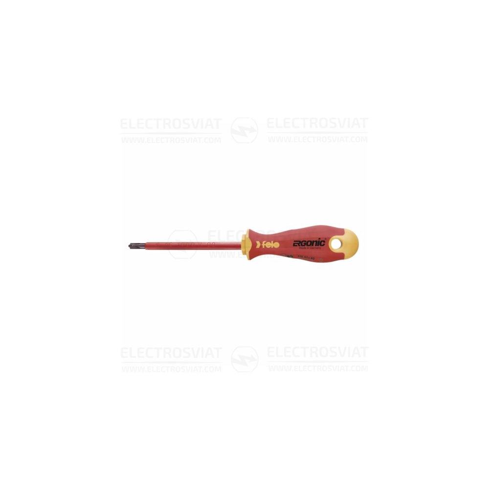 ОТВЕРТКА FELO S416 ERGONIC 1000V +/-H 1X80
