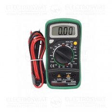 ДИГИТАЛЕН МУЛТИЦЕТ, LCD (2000) VDC, VAC, ADC, OHM, MAS830L