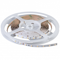LED ЛЕНТА SMD3528, 4.8W/M ТОПЛО БЯЛА, 60LEDS/M, 5M, ВОДОУСТОЙЧИВА