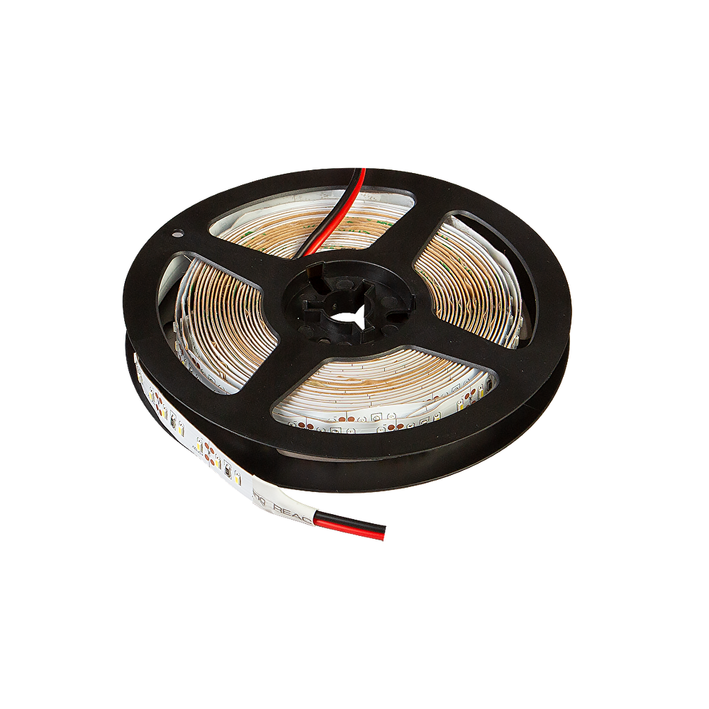 LED ЛЕНТА, 12W/M, 3000K, 12V DC, SMD3014, 120 LEDS/M, IP20