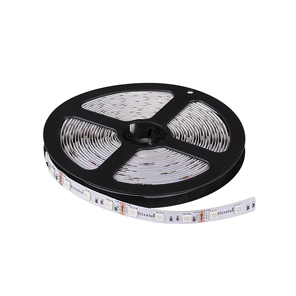 LED ЛЕНТА, 14.4W/M, RGB, 12V DC, SMD5050, 60LEDS/M