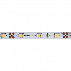 LED ЛЕНТА, 4.8W/M, 3000K, 12V DC, SMD2835, 60 LEDS/M, IP20