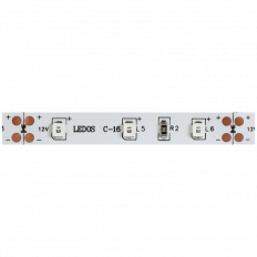 LED ЛЕНТА, 4.8W/M, ЧЕРВЕНА, 12VDC, SMD2835, 60 LEDS/M, IP65