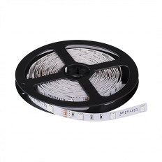 LED ЛЕНТА, 7.2W/M, RGB, 12V DC, SMD5050, 30LEDS/M