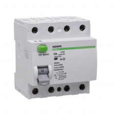 ДЕФЕКТНОТОКОВА ЗАЩИТА 6KA, 4P, ТИП-AС, 63A AC 30MA