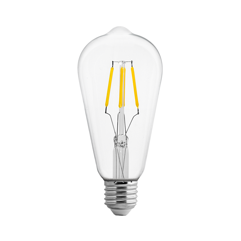 LED FILAMENT ЛАМПА КРУШКА, ДИМИРАЩА, 4W, E27, 4200K, 220-240V AC, НЕУТРАЛНА СВЕТЛИНА