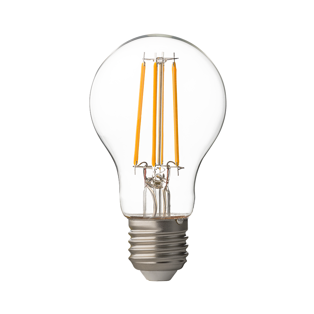 LED FILAMENT ЛАМПА КРУШКА, ДИМИРАЩА, 8W, E27, 2700K, 220-240V AC, ТОПЛА СВЕТЛИНА