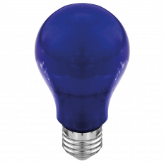 LED КРУШКА 6W, E27, СИНЯ СВЕТЛИНА, 220V AC
