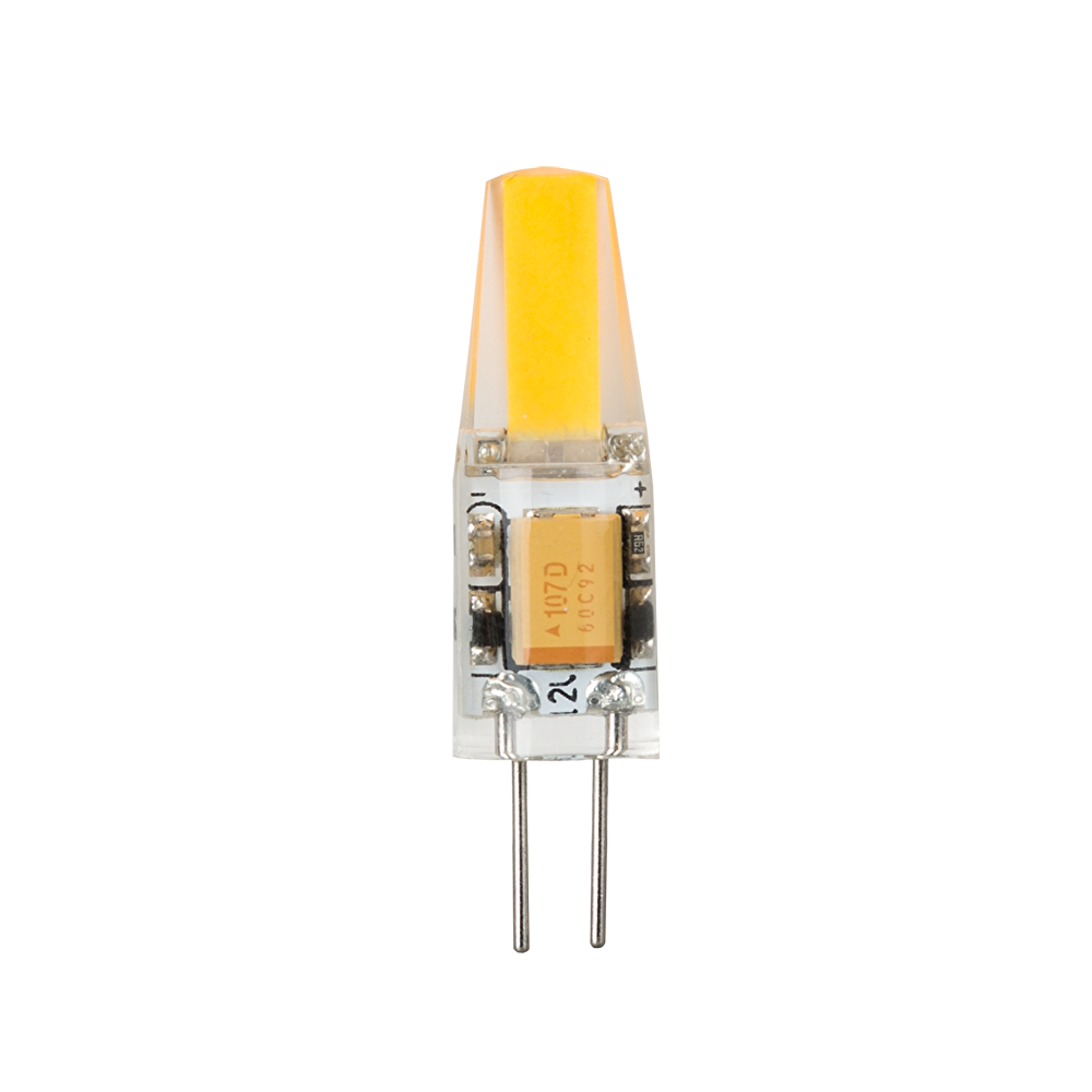 LED ЛАМПА 1.5W, G4, 4000K, 12 V DC, НЕУТРАЛНА СВЕТЛИНА, COB, 1 БР. / БЛИСТЕР