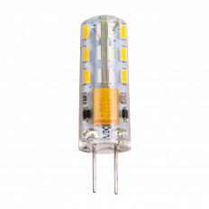 LED ЛАМПА 1W, G4, 3000K, 12V DC, ТОПЛА СВЕТЛИНА, SMD3014, 1 БР./БЛИСТЕР
