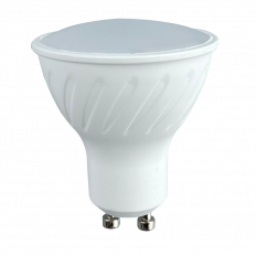 LED ЛАМПА ЛУНИЧКА 6W, GU10, 3000K, 220-240V AC, ТОПЛА СВЕТЛИНА