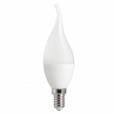 LED ЛАМПА ПЛАМЪК 5W, E14, 4000K, 220-240V AC, НЕУТРАЛНА СВЕТЛИНА