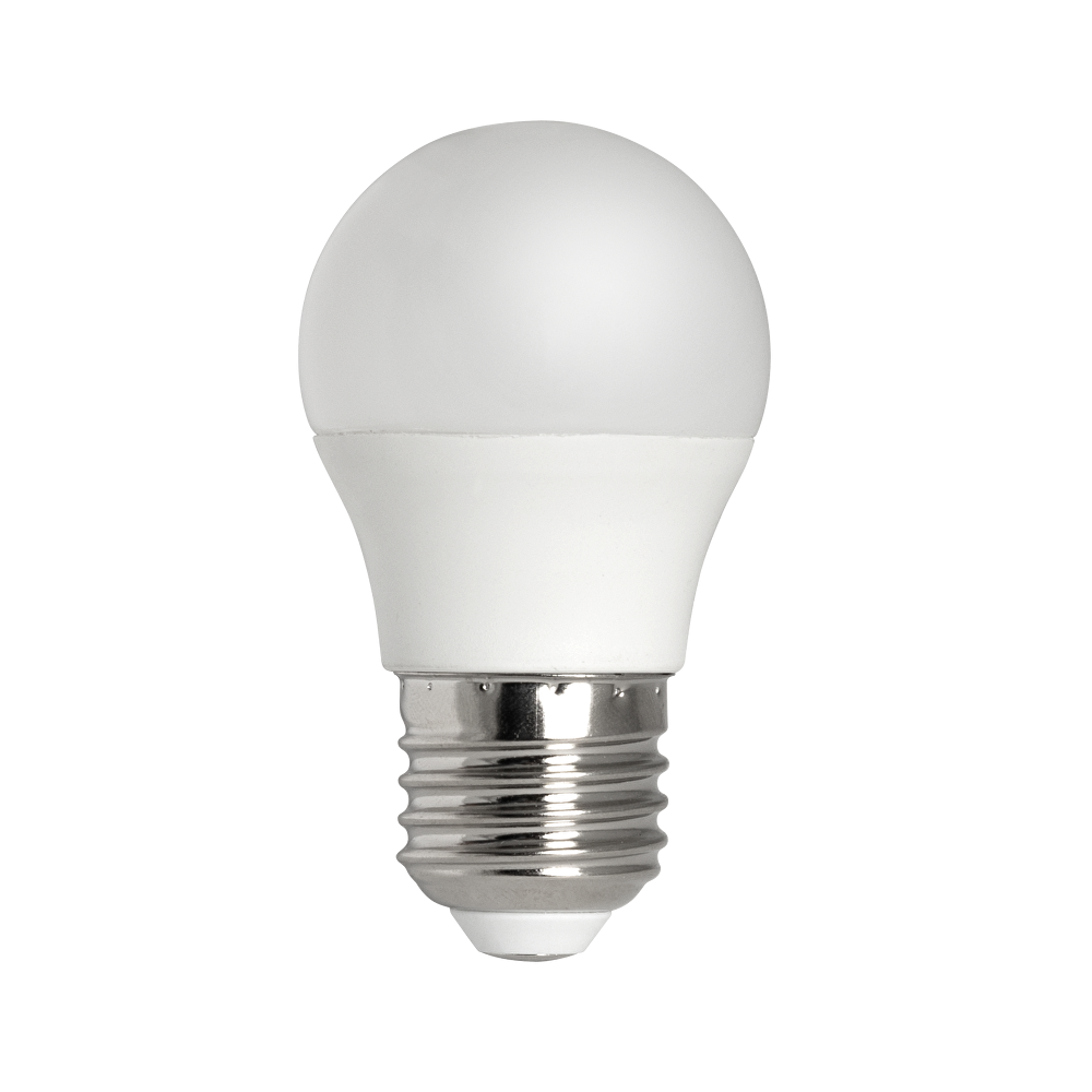 LED ЛАМПА ТОПКА ЗА НИСКО НАПРЕЖЕНИЕ 5W, E27, 3000K, 12-24V AC/DC, ТОПЛА СВЕТЛИНА