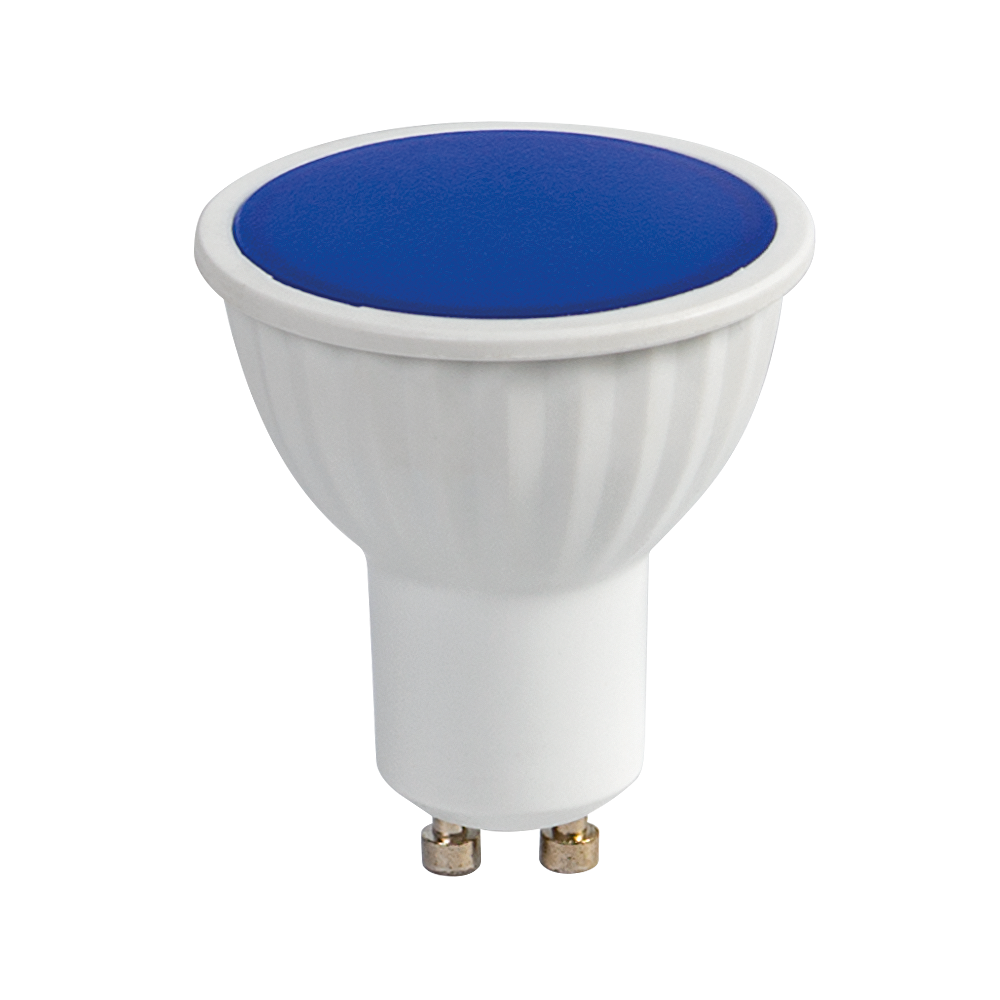 LED ЛУНИЧКА 5W, GU10, 220V-240V AC, СИНЯ СВЕТЛИНА