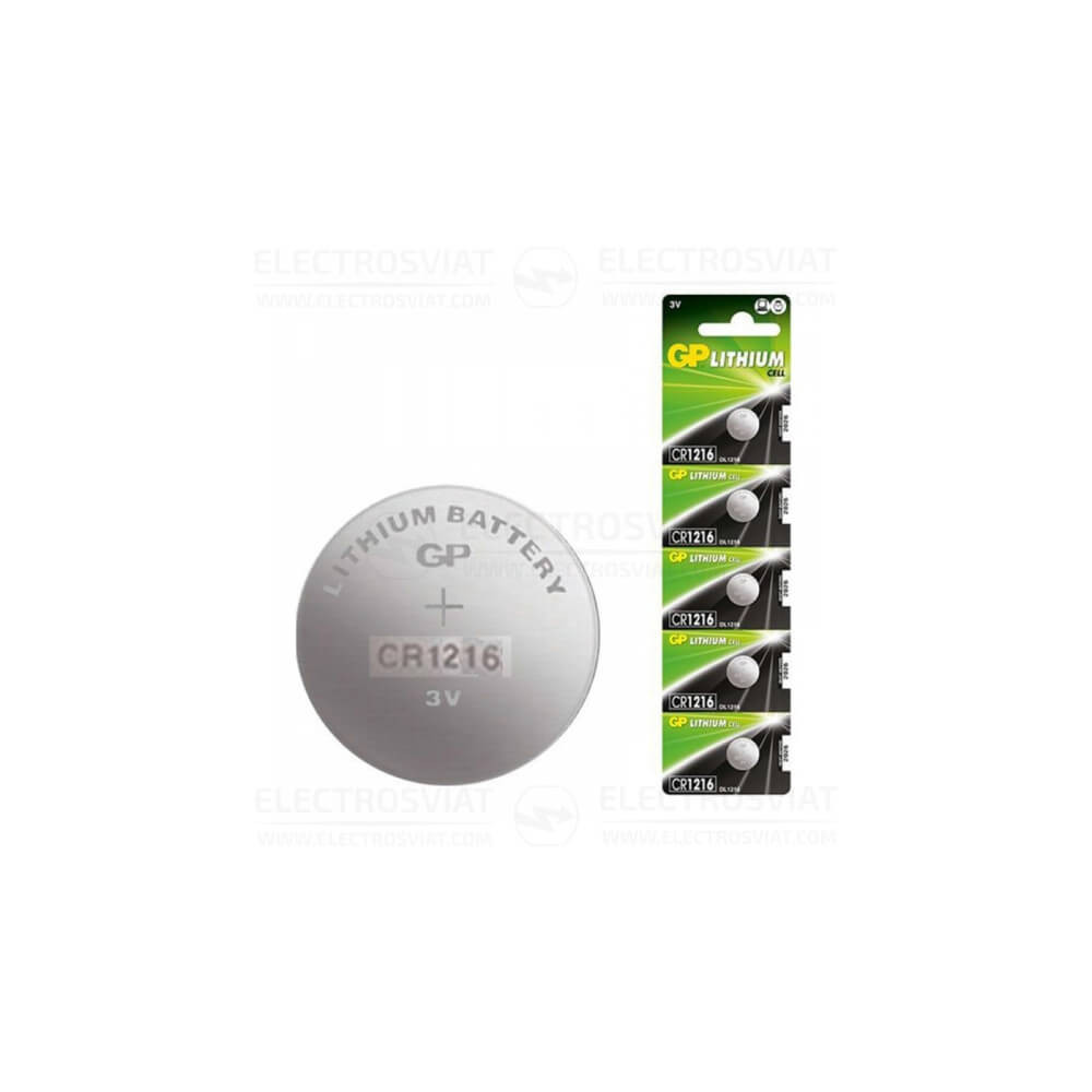 БАТЕРИЯ-GP-LITHIUM-CR1216 БАТЕРИЯ-GP-LITHIUM-CR1216