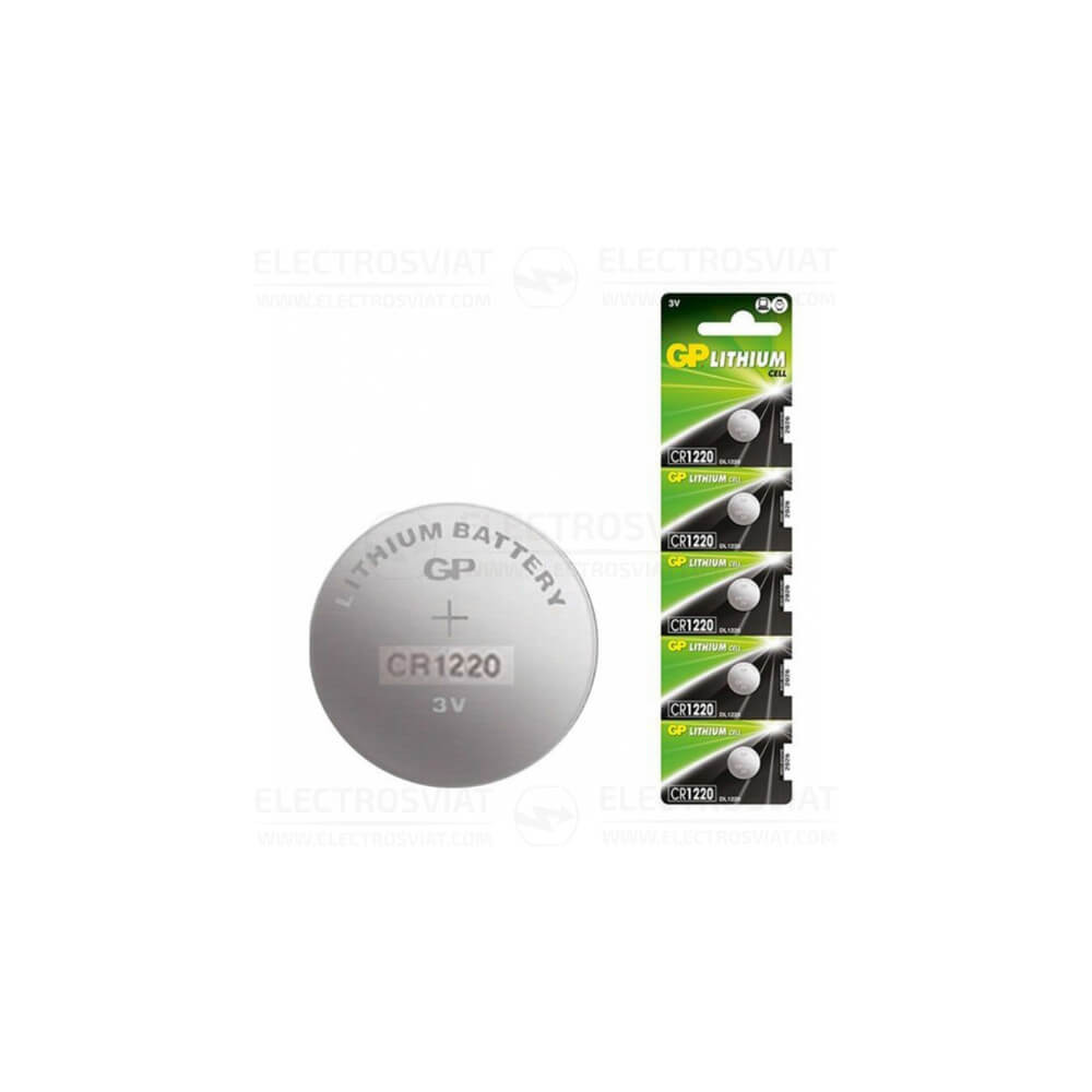 БАТЕРИЯ-GP-LITHIUM-CR1220 БАТЕРИЯ-GP-LITHIUM-CR1220