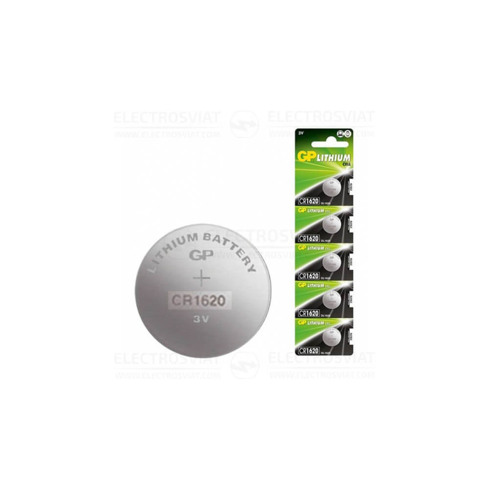 БАТЕРИЯ-GP-LITHIUM-CR1620 БАТЕРИЯ-GP-LITHIUM-CR1620
