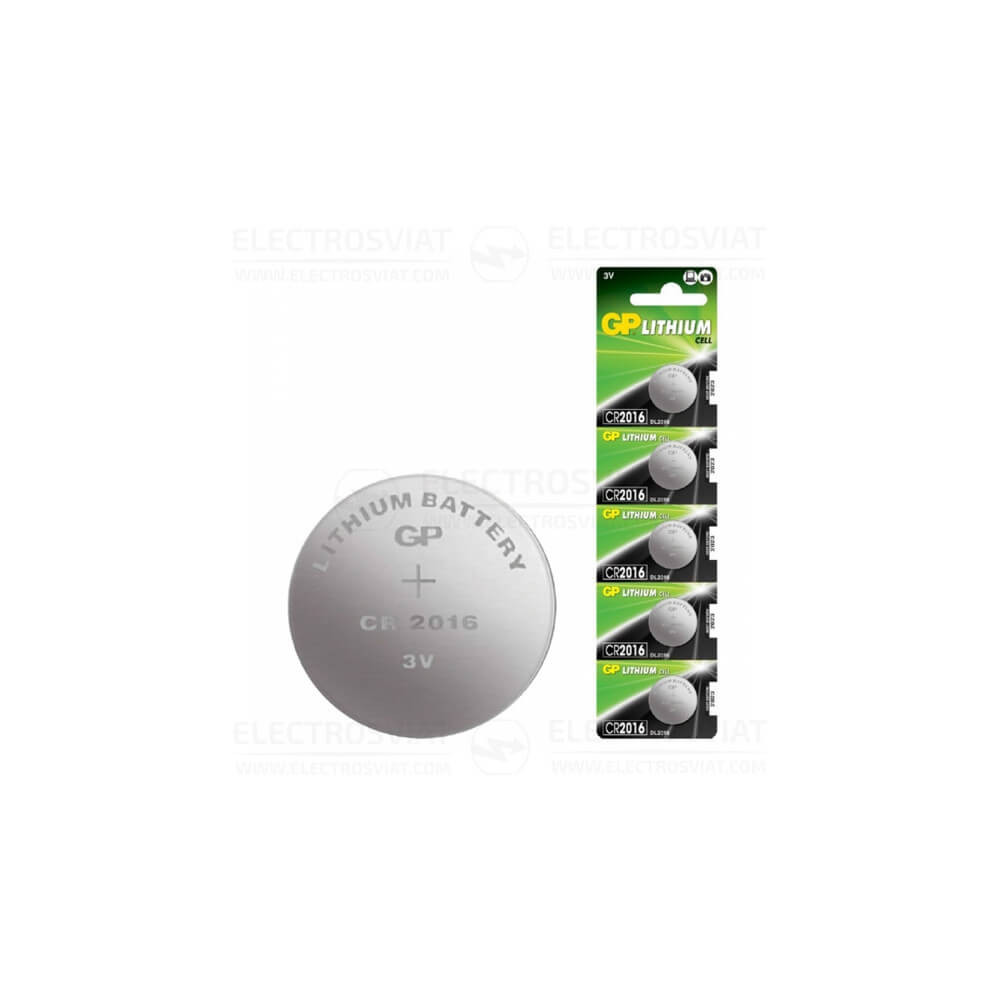БАТЕРИЯ-GP-LITHIUM-CR2016 БАТЕРИЯ-GP-LITHIUM-CR2016