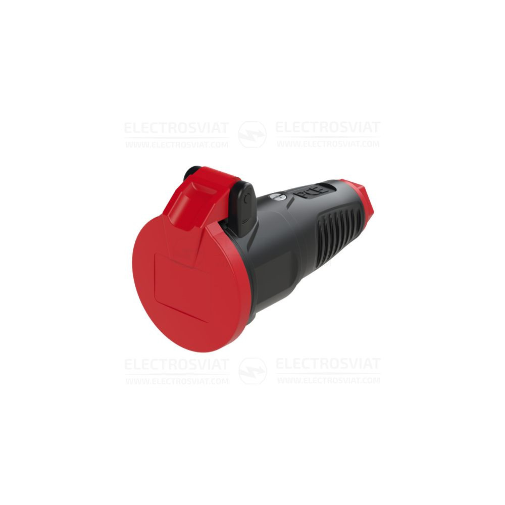КУПЛУНГ ГУМИРАН, 16A, 230VAC, IP54, ЧЕРЕН, СЕРИЯ TAURUS2