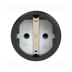 КУПЛУНГ С КАПАК ГУМИРАН, 16A, 230VAC, IP54, ЧЕРВЕН/ЧЕРЕН, СЕРИЯ TAURUS2