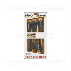 КОМПЛЕКТ ОТВЕРТКИ FELO ERGONIC 5 БР.