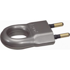 Щепсел алуминий 2P 6A 250V Legrand