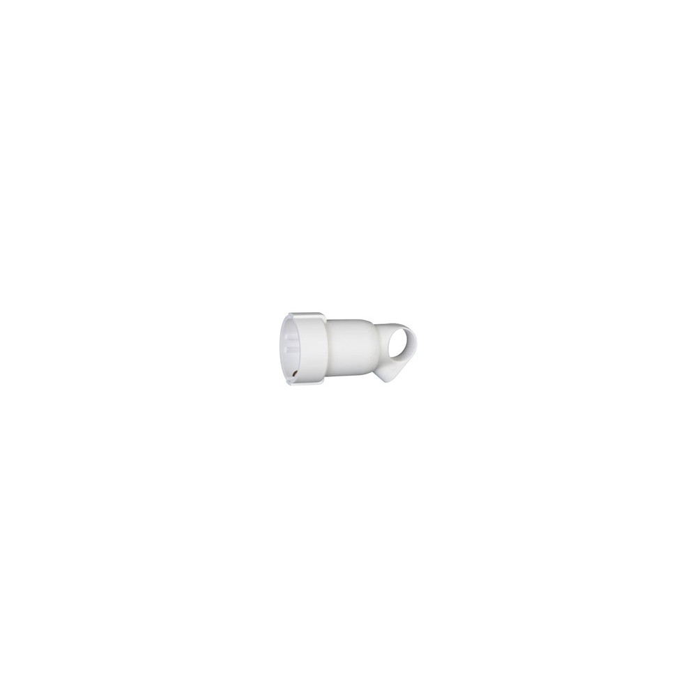 Куплунг бял 2P+Т 16A 250V с ринг Legrand
