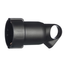 Куплунг черен 2P+Т 16A 250V с ринг Legrand