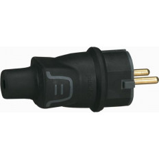 LEGRAND - ЩЕПСЕЛ ЧЕРЕН 2P+T 16A IP44 250V NEW