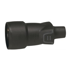 Куплунг френски черен 2P+Т 16A ІР44 250V гумиран Legrand /10бр/