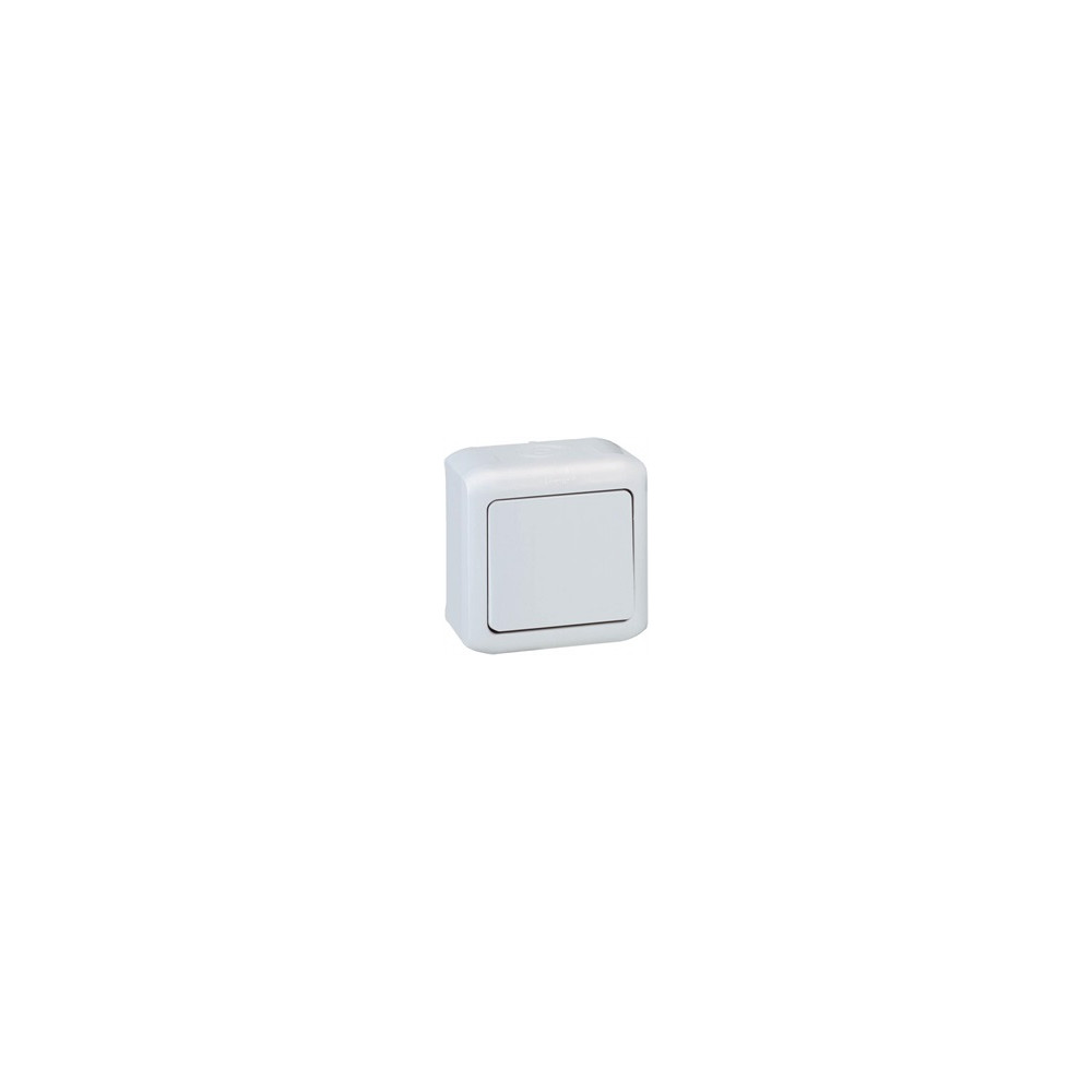 Девиаторен ключ IP44 открит монтаж цвят Сив Forix Legrand