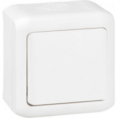 Девиаторен ключ IP44 открит монтаж цвят Бял Forix Legrand