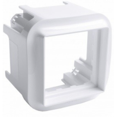 Адаптeр Mosaic IP21 открит монтаж цвят Бял Forix Legrand