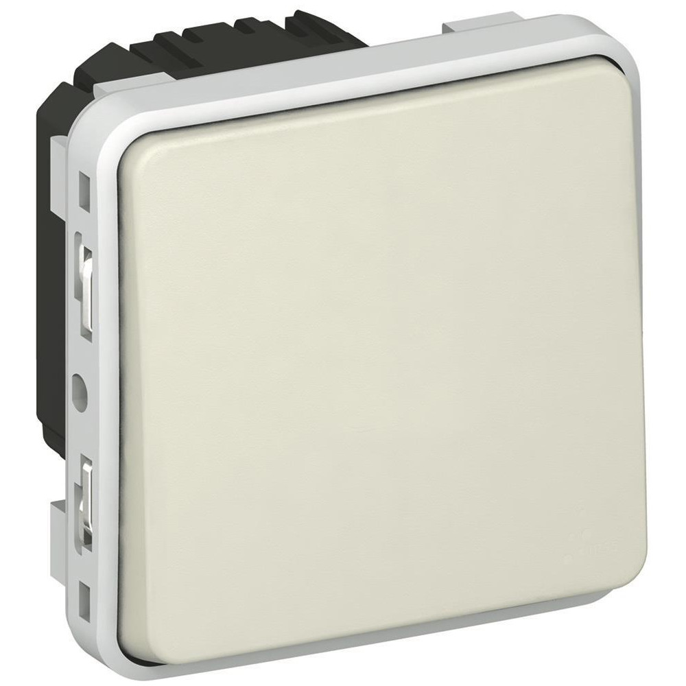 Бутон за вграждане IP55 цвят Бял Plexo Legrand