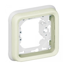 Рамка 1х цвят Бял Plexo Legrand