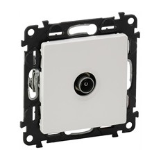 Розетка TV преходна 14dB цвят бял Valena Life Legrand