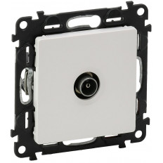 Розетка TV преходна 14dB цвят бял Valena Life Legrand