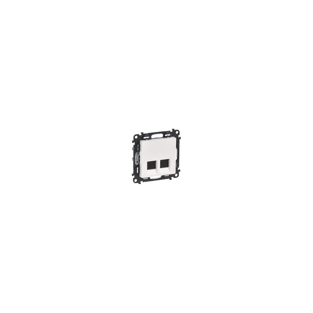Розетка 2xRJ45 cat.5e UTP цвят бял Valena Life Legrand