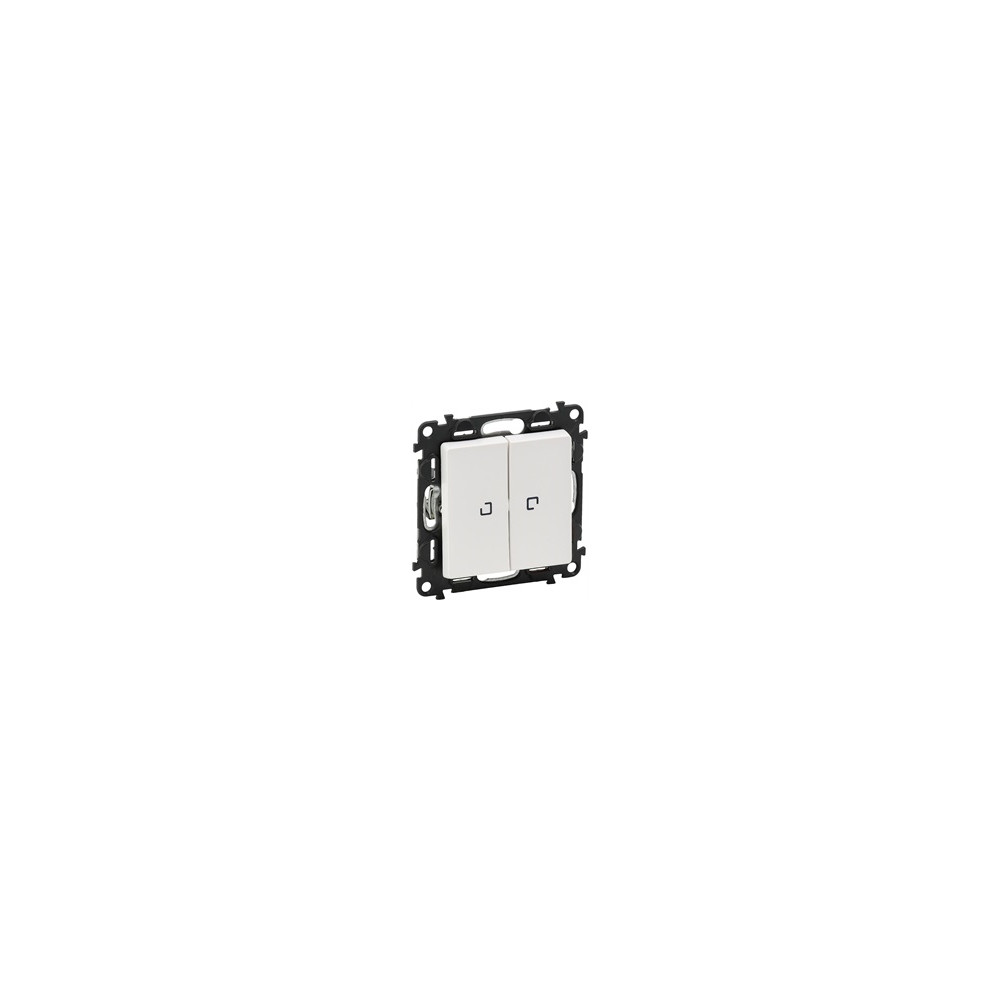 Сериен ключ с подсветка LED 0.15мА цвят бял Valena Life Legrand