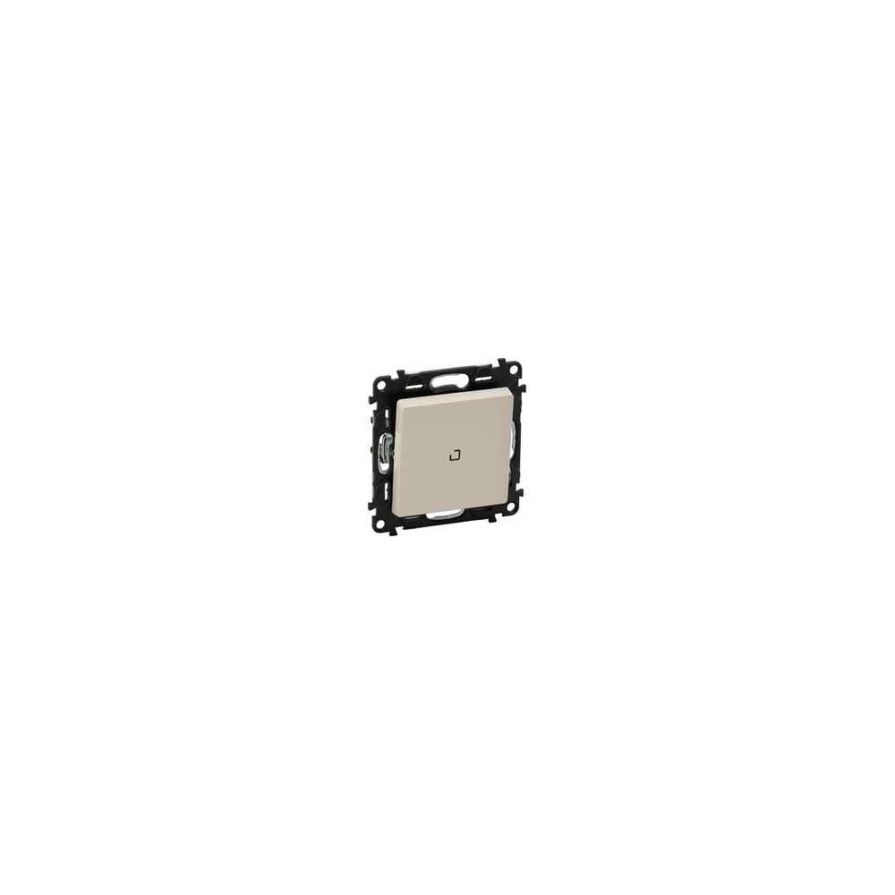 Девиаторен ключ с подсветка LED 0.15мА цвят крем Valena Life Legrand