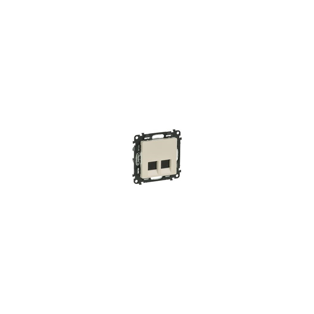 Розетка 2xRJ45 cat.5e UTP цвят крем Valena Life Legrand
