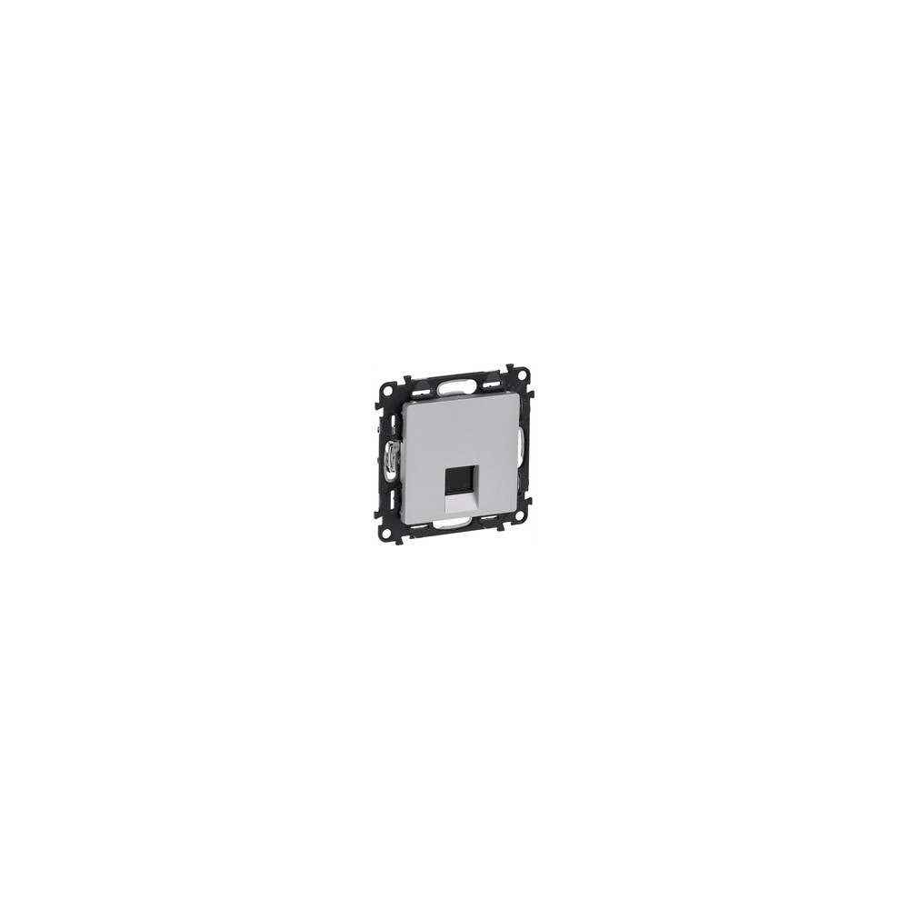 Розетка RJ45 cat.6 UTP цвят алуминий Valena Life Legrand