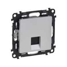 Розетка RJ45 cat.5e UTP цвят алуминий Valena Life Legrand