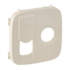 Лицев панел за TV+RJ45 розетка Цвят Крем Valena Allure Legrand