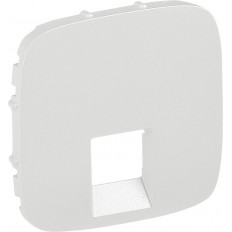 Лицев панел за единична RJ45/RJ11 розетка цвят Перла Valena Allure Legrand