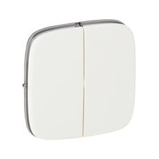 Лицев панел за сериен ключ цвят Бял Valena Allure Legrand