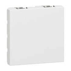 Празен модул 2 мод. цвят бял Mosaic NEW Legrand